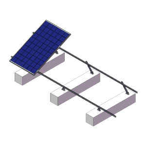 ESTRUCTURA INCLINACIÓN AJUSTABLE PARA TECHO PLANO ANTAI